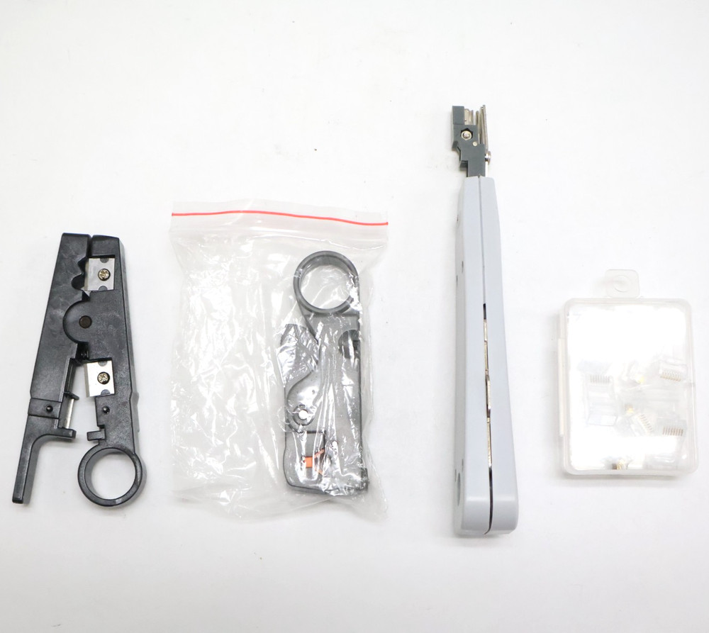 9-in-1 Network Installation & Maintenance Tool Kit w/Box