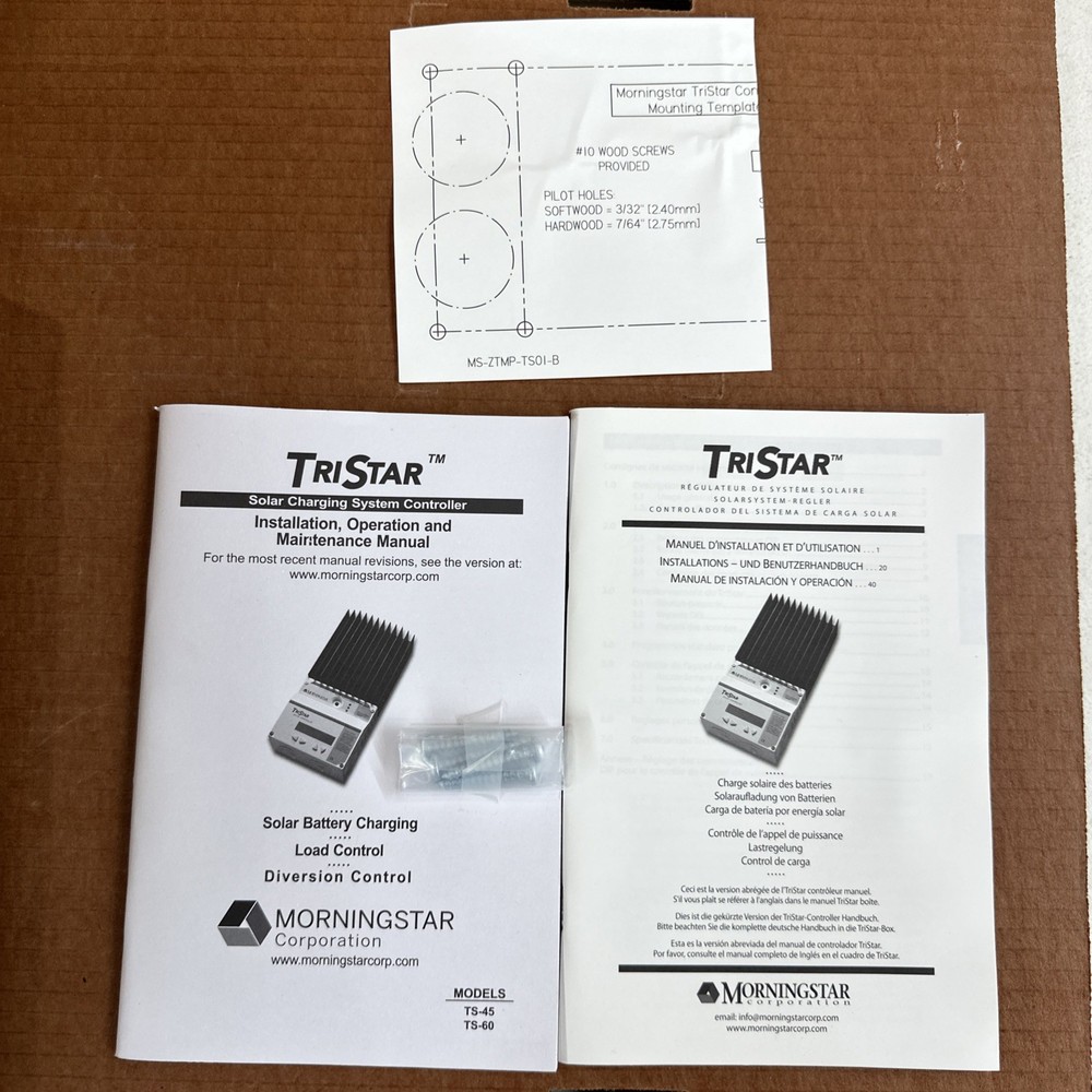 Morningstar Tristar TS-60 Solar Controller