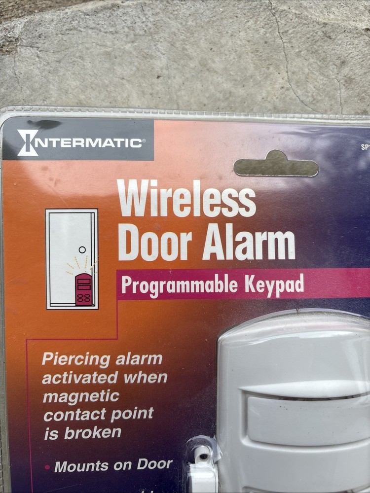 Wireless Door Alarm Programmable Keypad