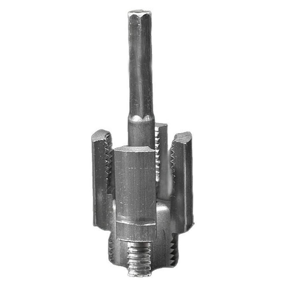 Dual Function Pipe Threader Tool for Repairing PVC Pipe Threads, 1/2” 3/4” Kit