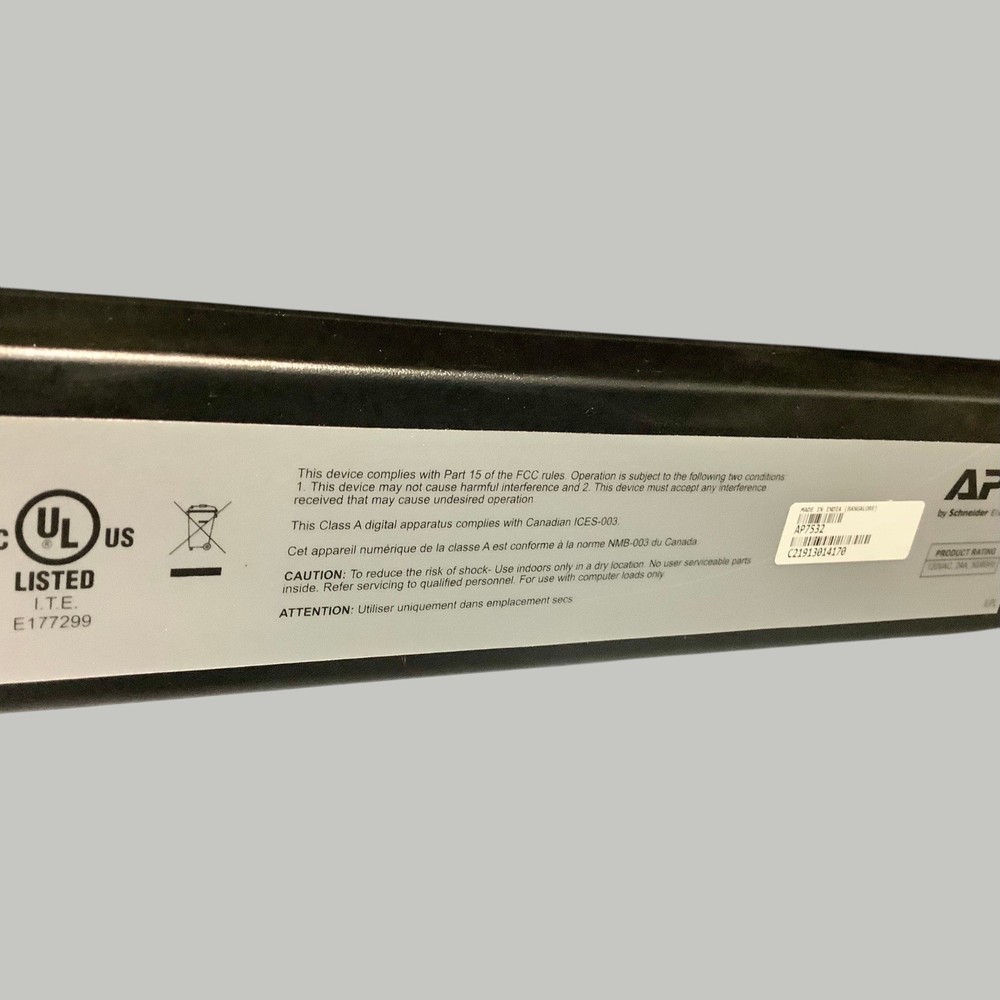 APC AP7532 Basic Rack Power Distribution Unit