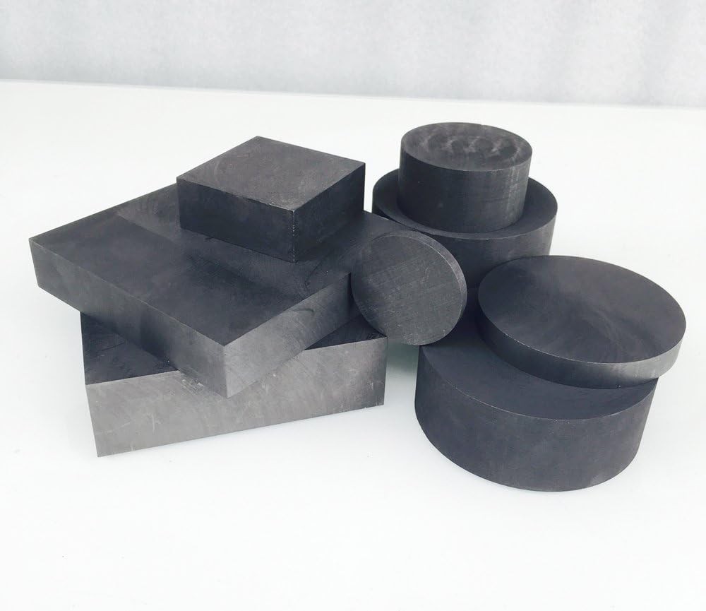 99.9% Purity Graphite Ingot Block EDM Graphite Plate Milling Surface 50MMx50M...