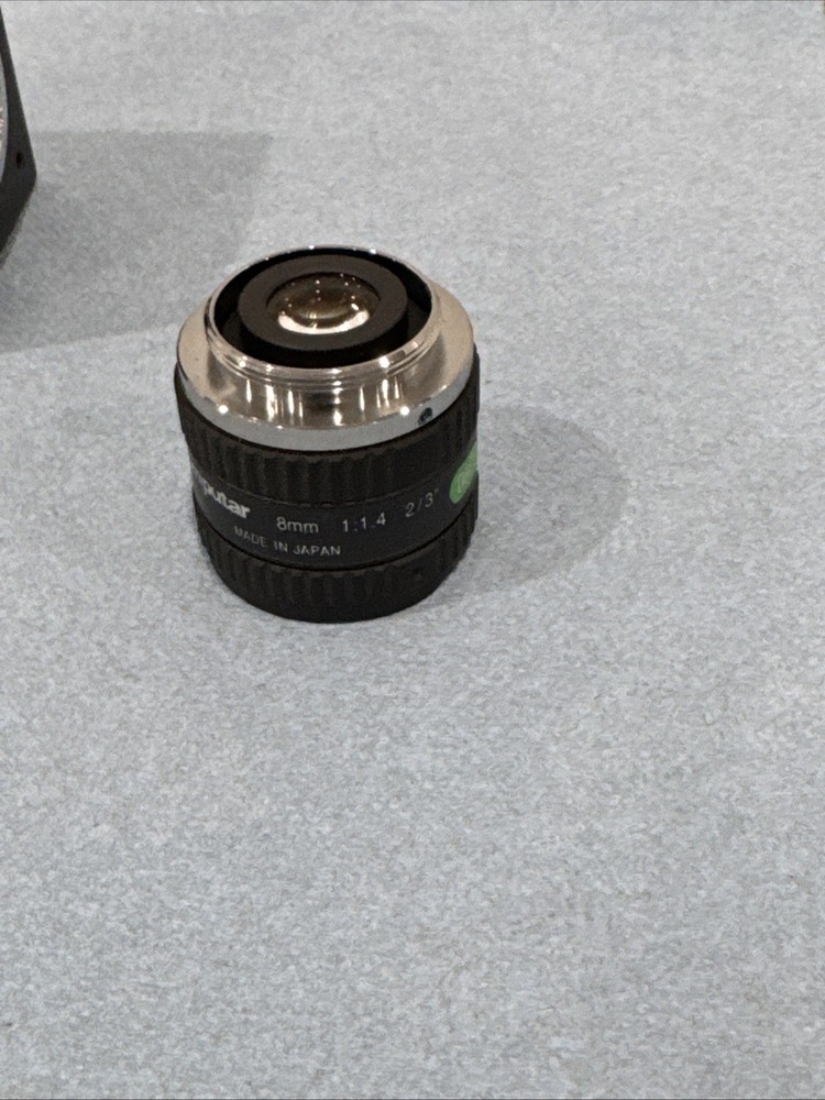 JAI BB-141GE Camera WITH Computar Adjustable Lense 8mm 08D