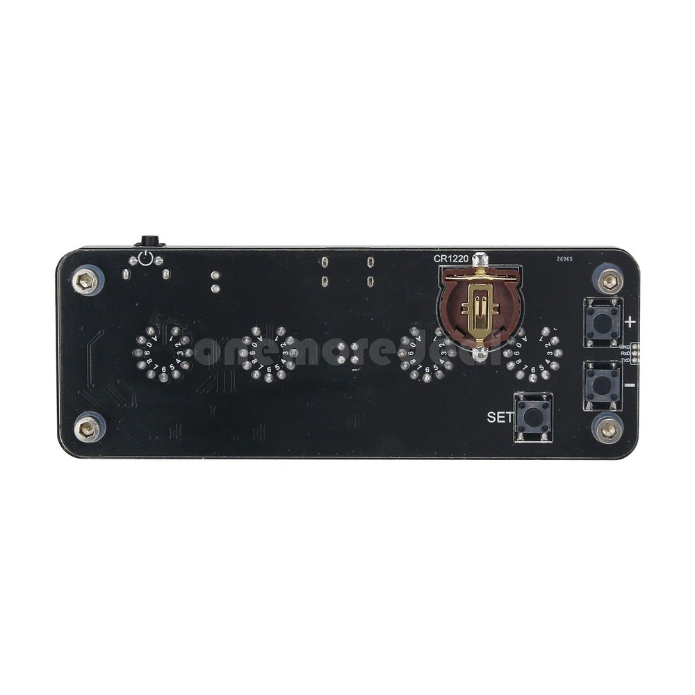 IN-8 4Digit Nixie Tube Clock Desktop Clock Advanced+LED Backlight Remote Control