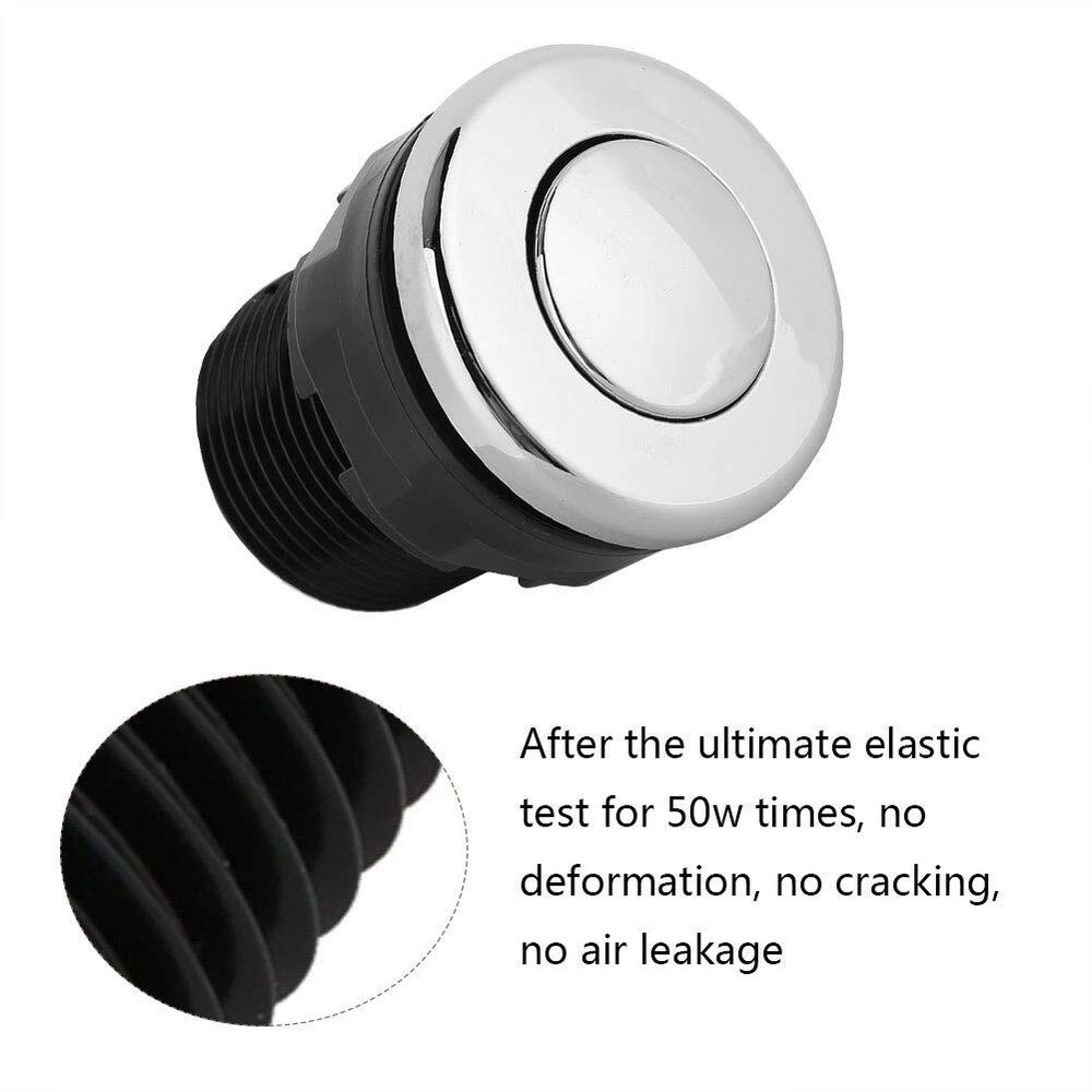 Air Button Switch Push Button Push Button Operation Silver