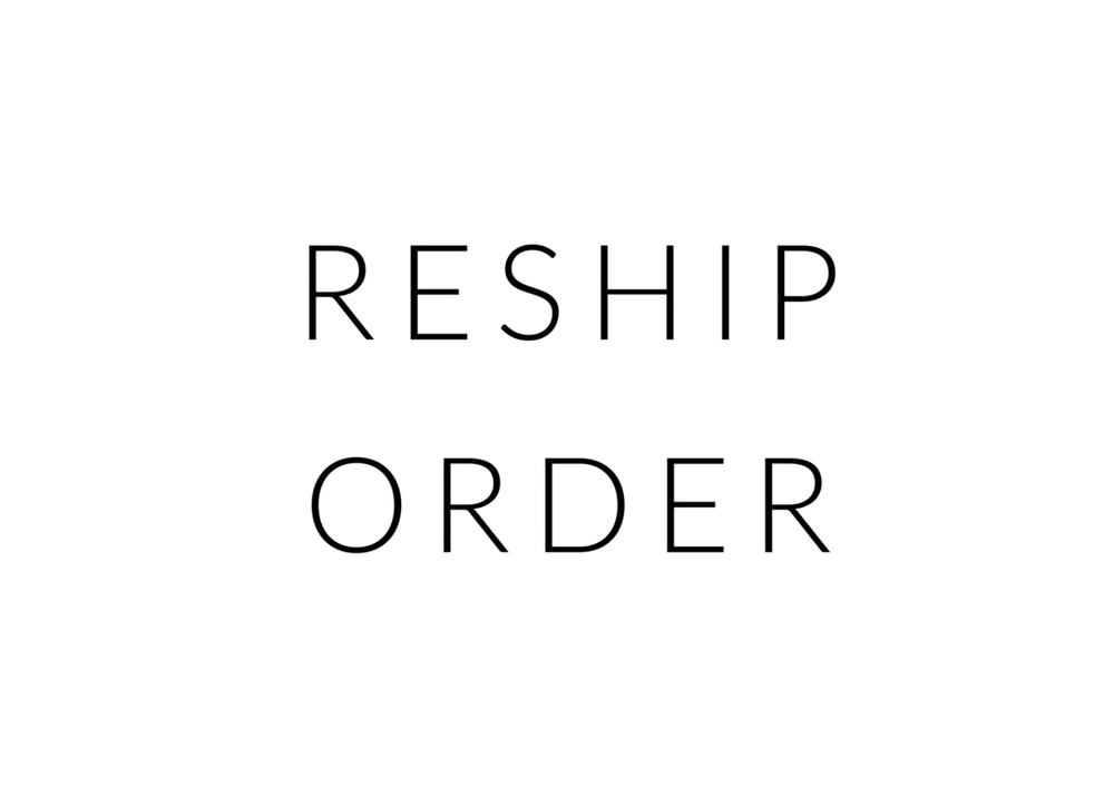 reship order- cost of USPS Priority label