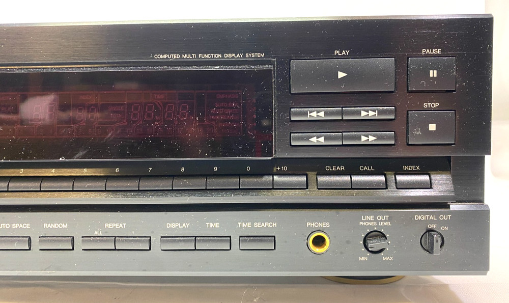 Denon Cd Player DCD-1520 PCM Audio Compact Digital Output w/ Remote - AS IS!