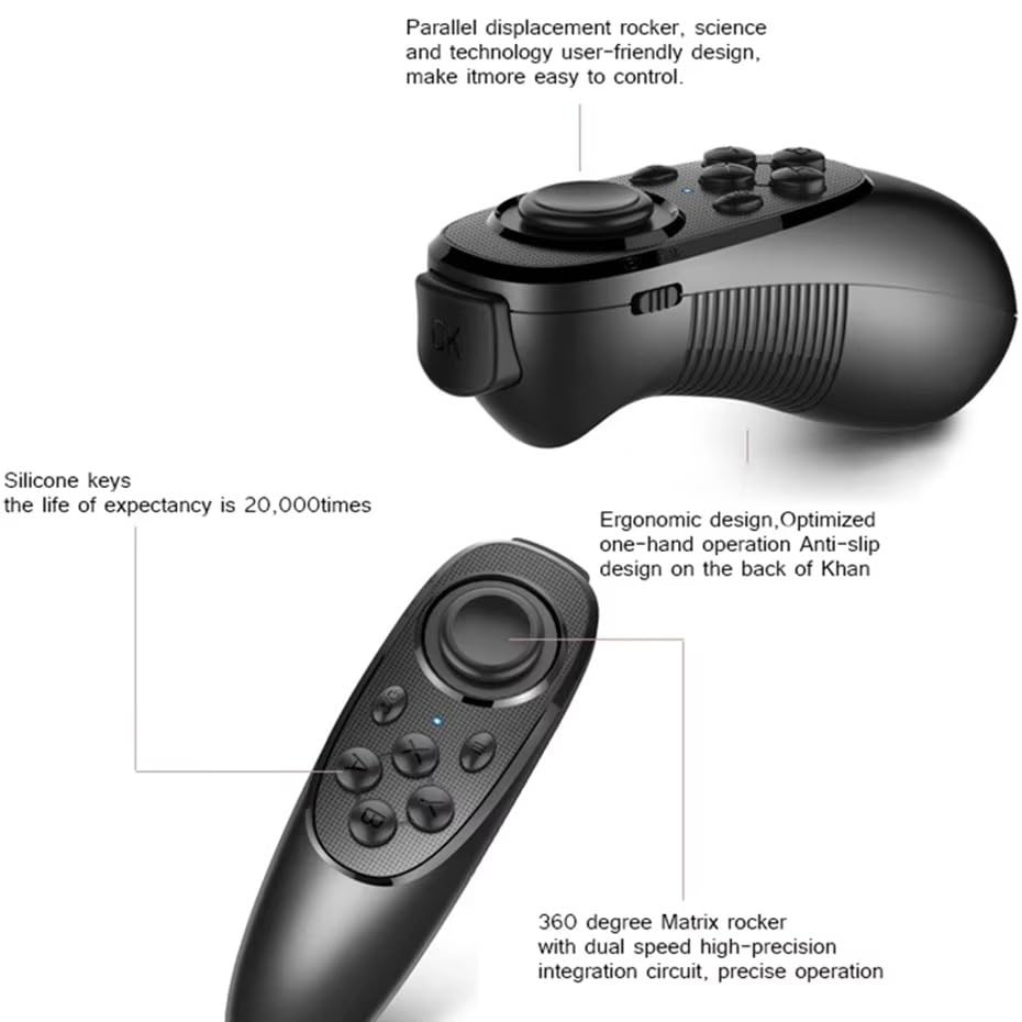 VR Remote Controller Gamepad Virtual Reality Headset Bluetooth Control VR