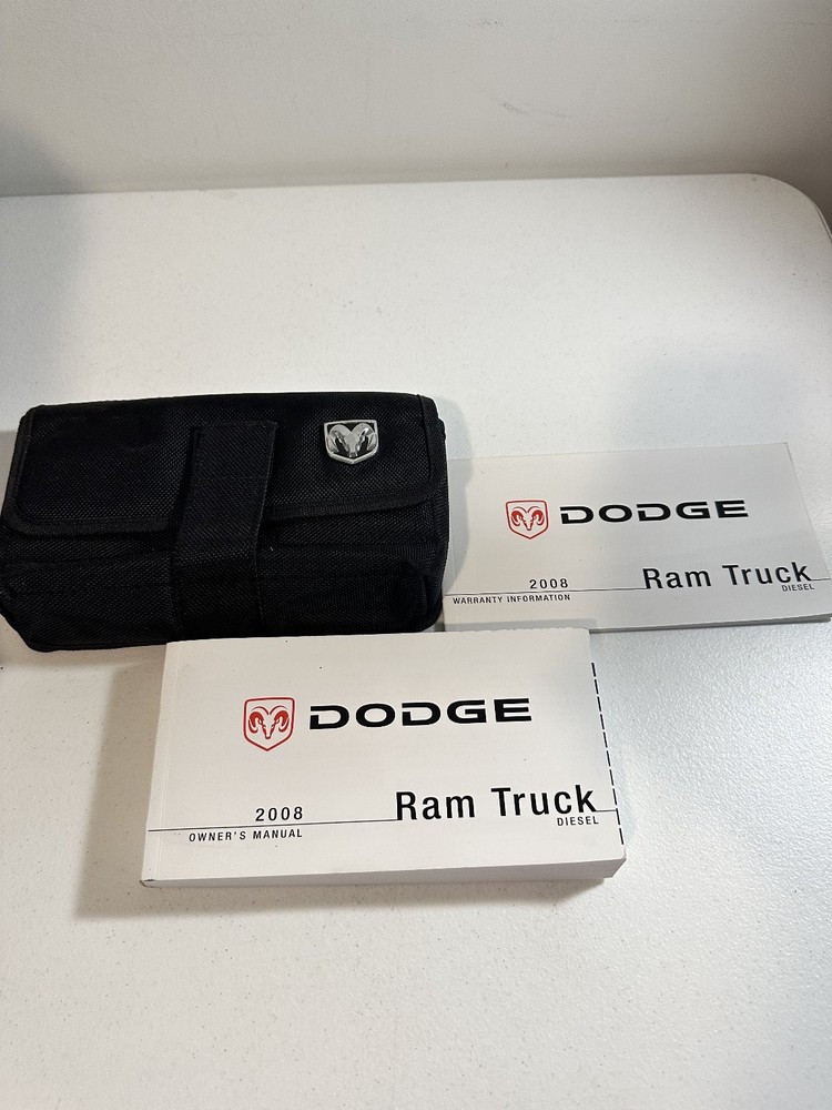 2008 Dodge Ram Owner's Manual Set
