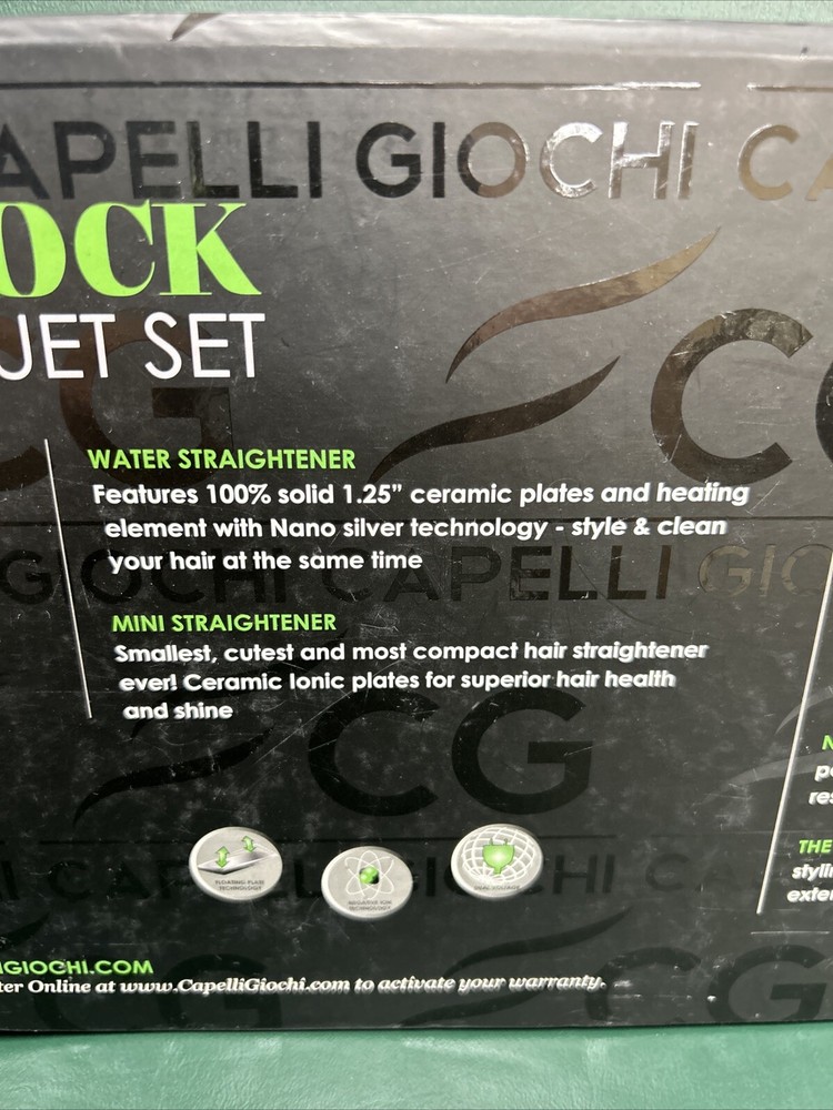 CAPELLI GIOCHI PRO STRAIGHTNER IRON DUET SET