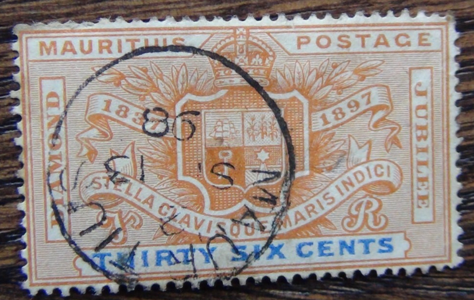 Mauritius 1898 Diamond Jubilee Used