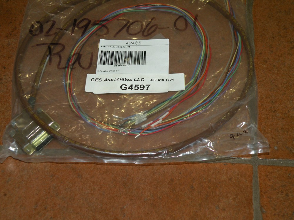 ASM Cable Assembly 02-195706-01 ASSY-CA-A36/A48-PC402