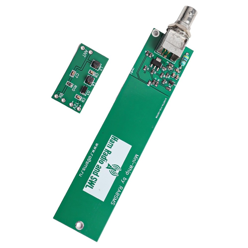 Active Antenna Portable Use BNC Connector Easy Installation PCB Material