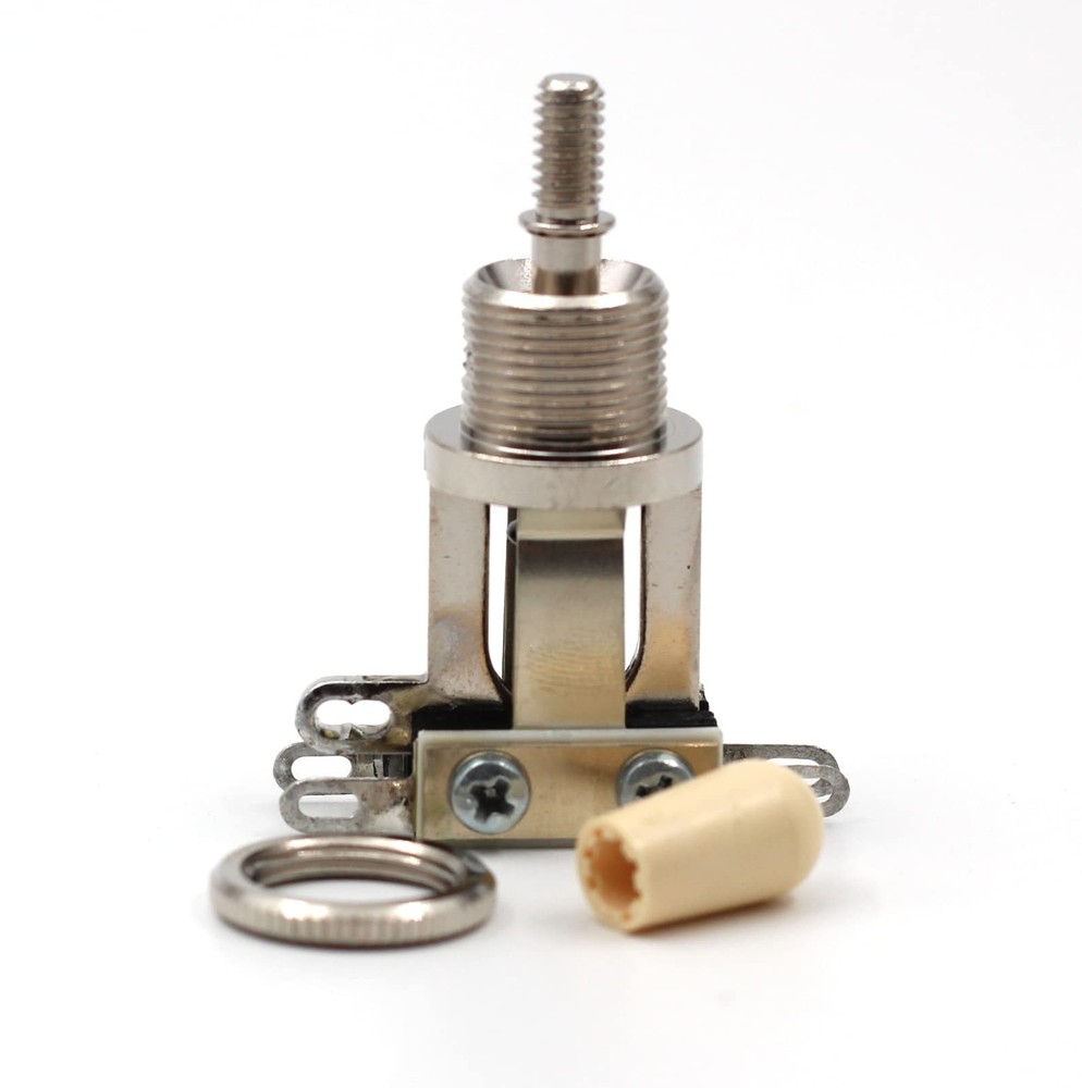 Switchcraft 3-Way Toggle Switch - Short Straight with Genuine Cream Switchcra...