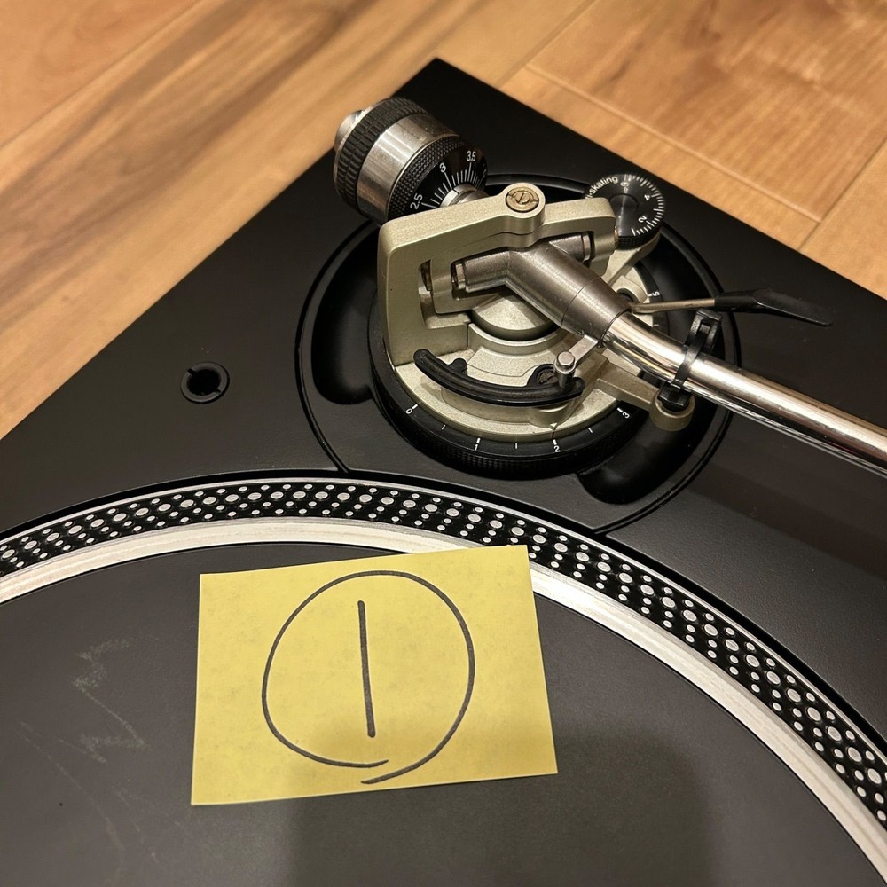 Technics SL-1200MK5 DJ Record Player Turntable System Pair Set FullyFunction