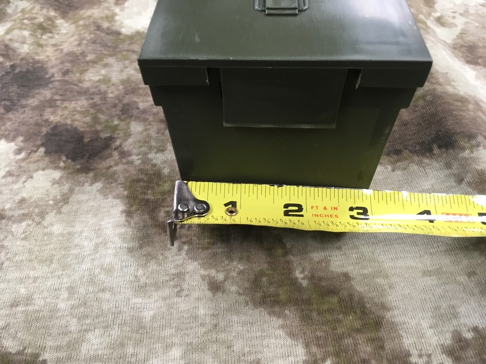 Mini 50 Caliber Plastic Storage Can 2 Each Great Prepper Item.