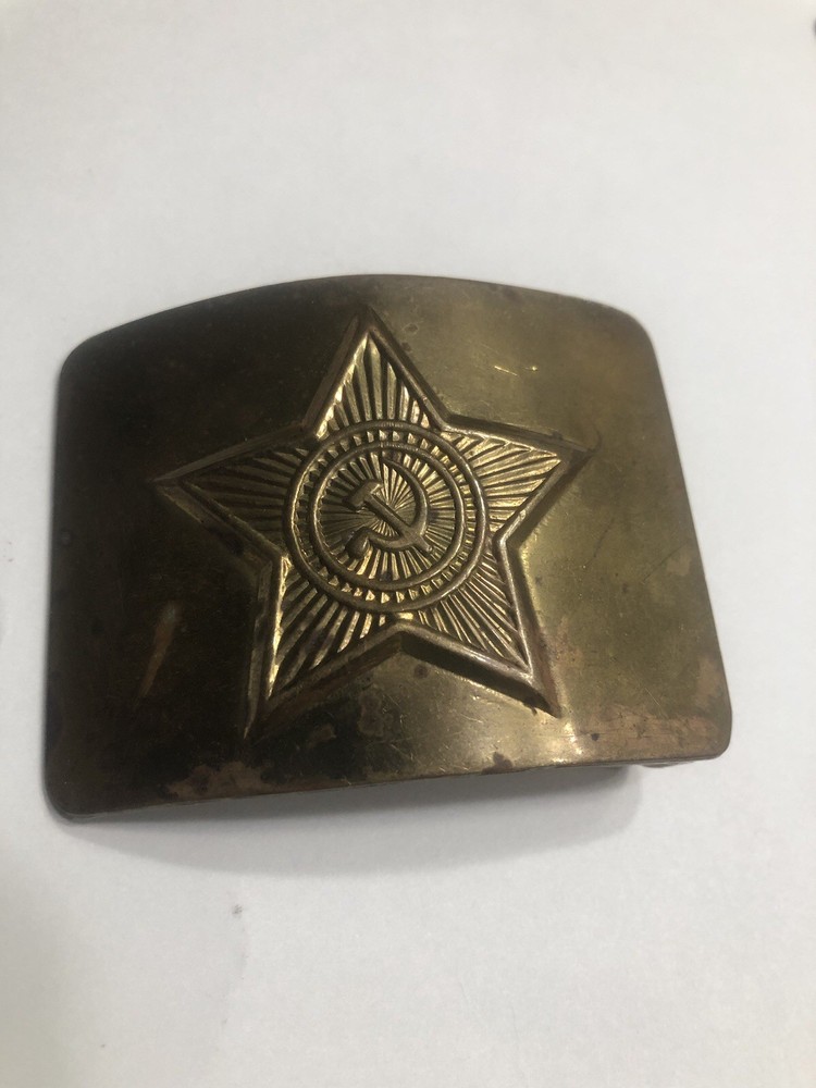 Belt Buckle Hammer And Sickle