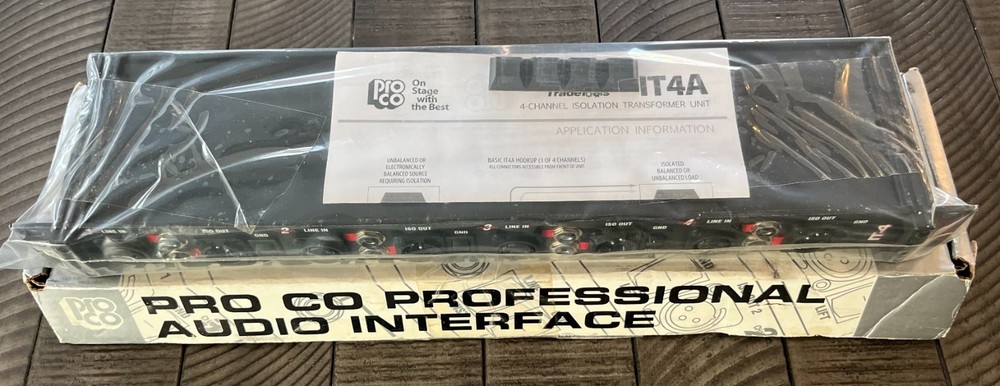 ProCo IT4A never unwrapped - NEW OPEN BOX