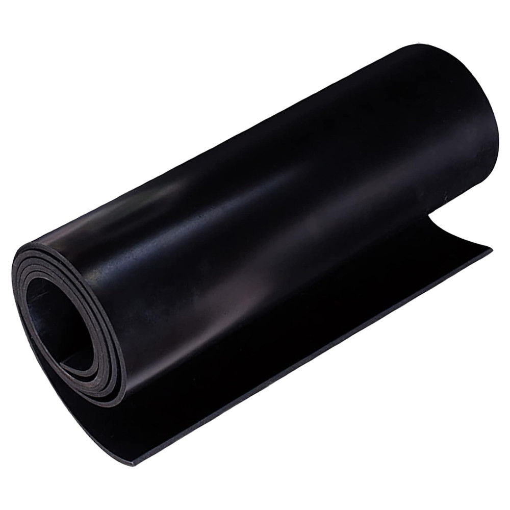 Neoprene Rubber Sheet 1/8" Thick X 16" Wide X 30" Long, Solid Rubber Sheets