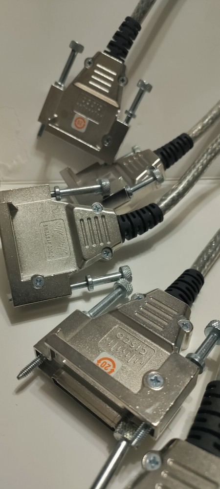 Lot of 4 Cisco CAB-STACK-50CM Stackwise Cable 72-2632-01