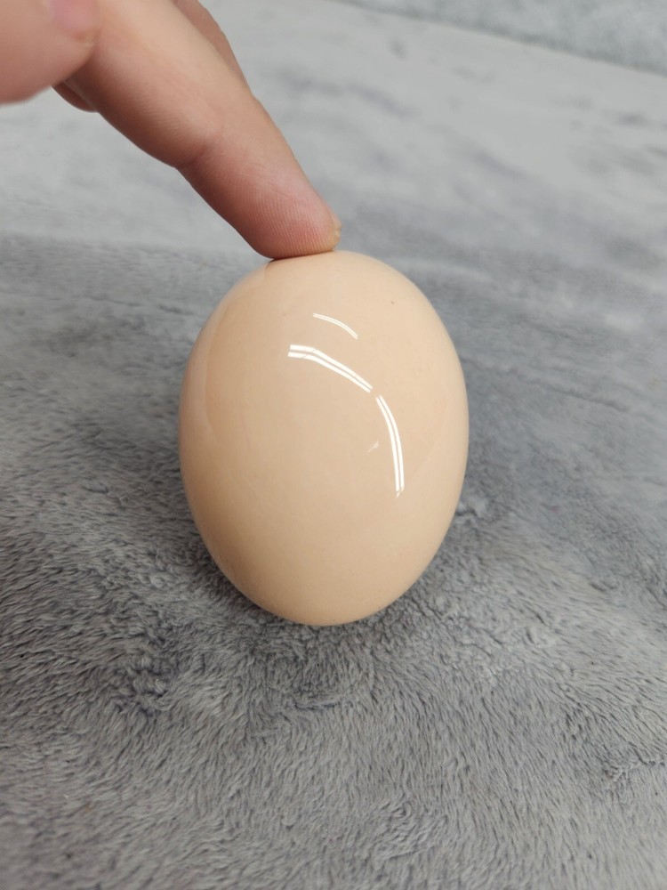 Vintage Ceramic Pottery Easter Egg Ceramic Pottery Holiday Decor 2.5"