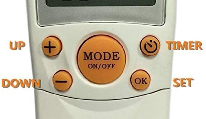 On/Off Gas Fireplace Remote with Thermostat Control & 9-Hour Timer Functionality