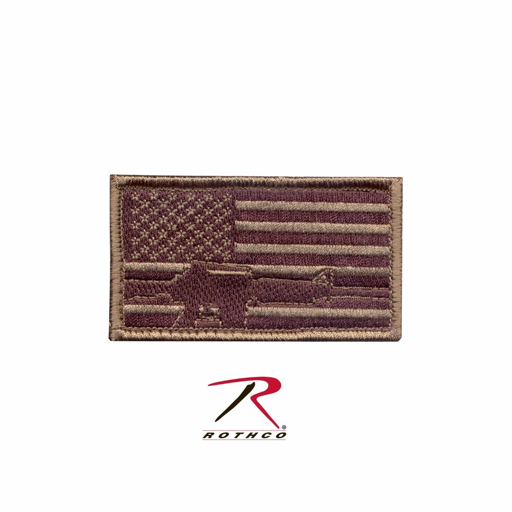 Military Combat Morale Patches With Hook Back