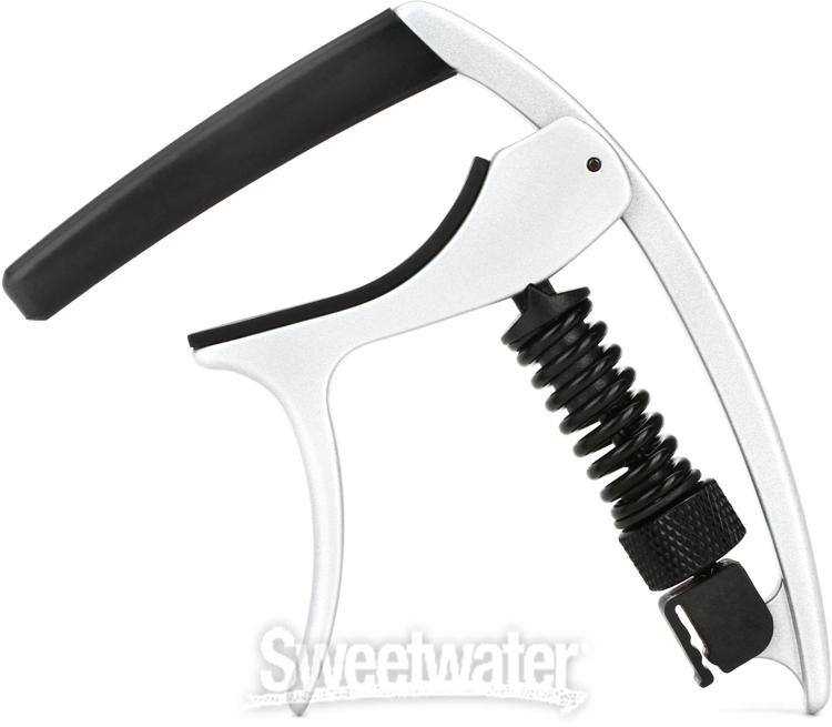 D'Addario NS Tri-Action Capo - Silver