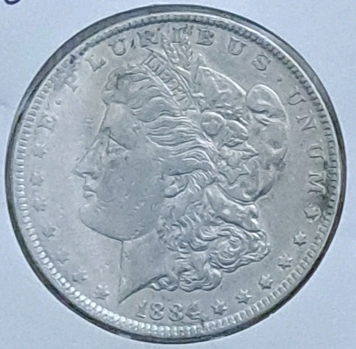 1884 Morgan Silver Dollar - 90% Silver Coin