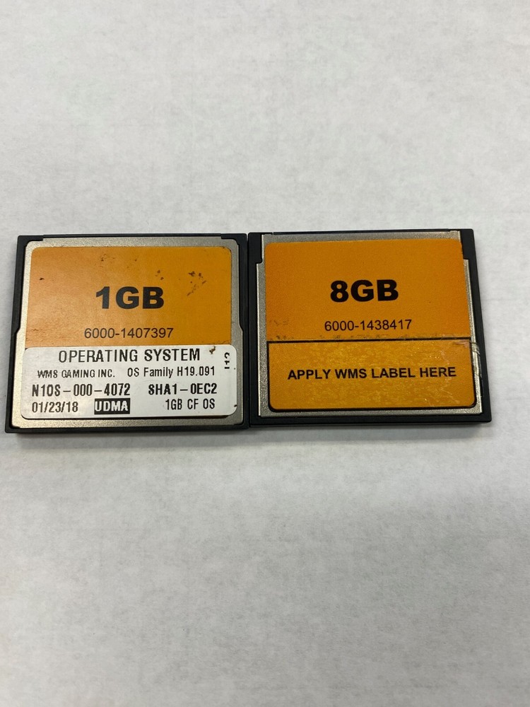 WMS 8 GB BLANK AND 1 GB OPERATING SYSTEM