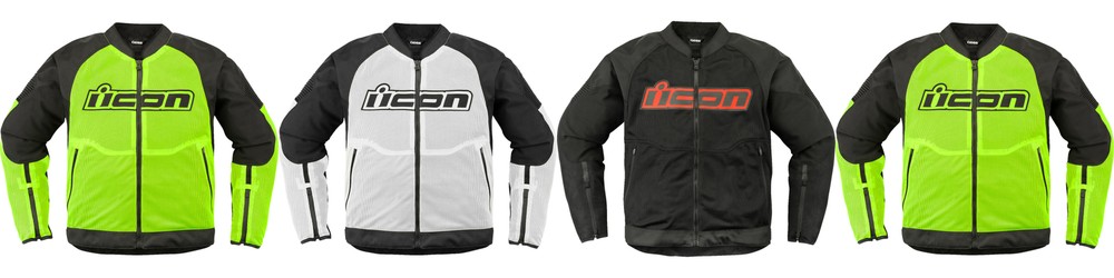 Icon Overlord3 Mesh Jackets - Choose Size/Color