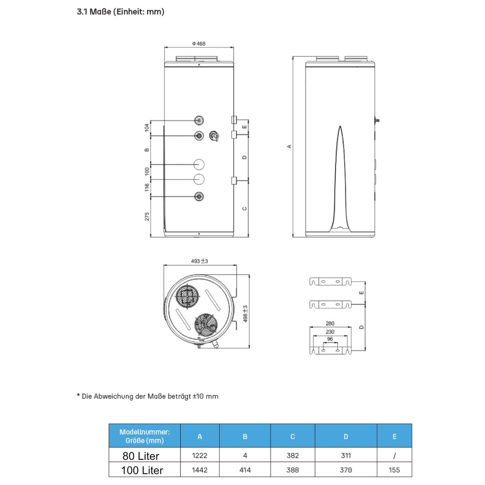Heating Pump Process Water Environ 3381.4oz A+ Drinking Warm Aquaboost
