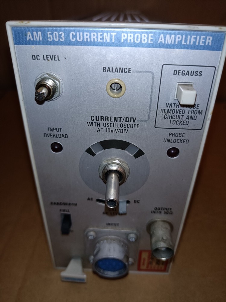 Tektronix AM503 Current Probe Amplifier AM503