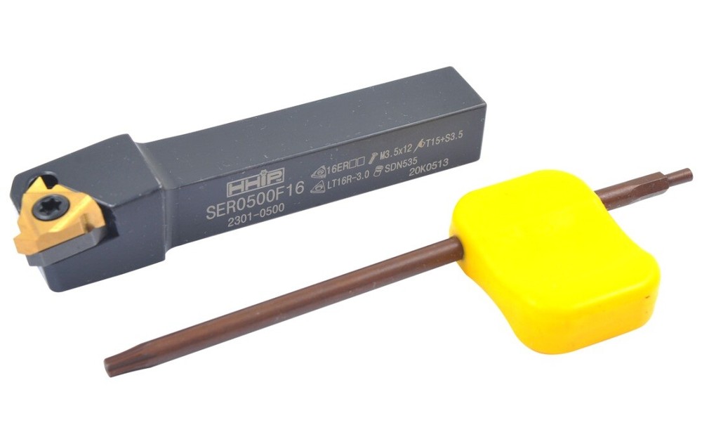 SER0500F16 EXTERNAL INDEXABLE THREADING TOOL HOLDER (2301-0500)