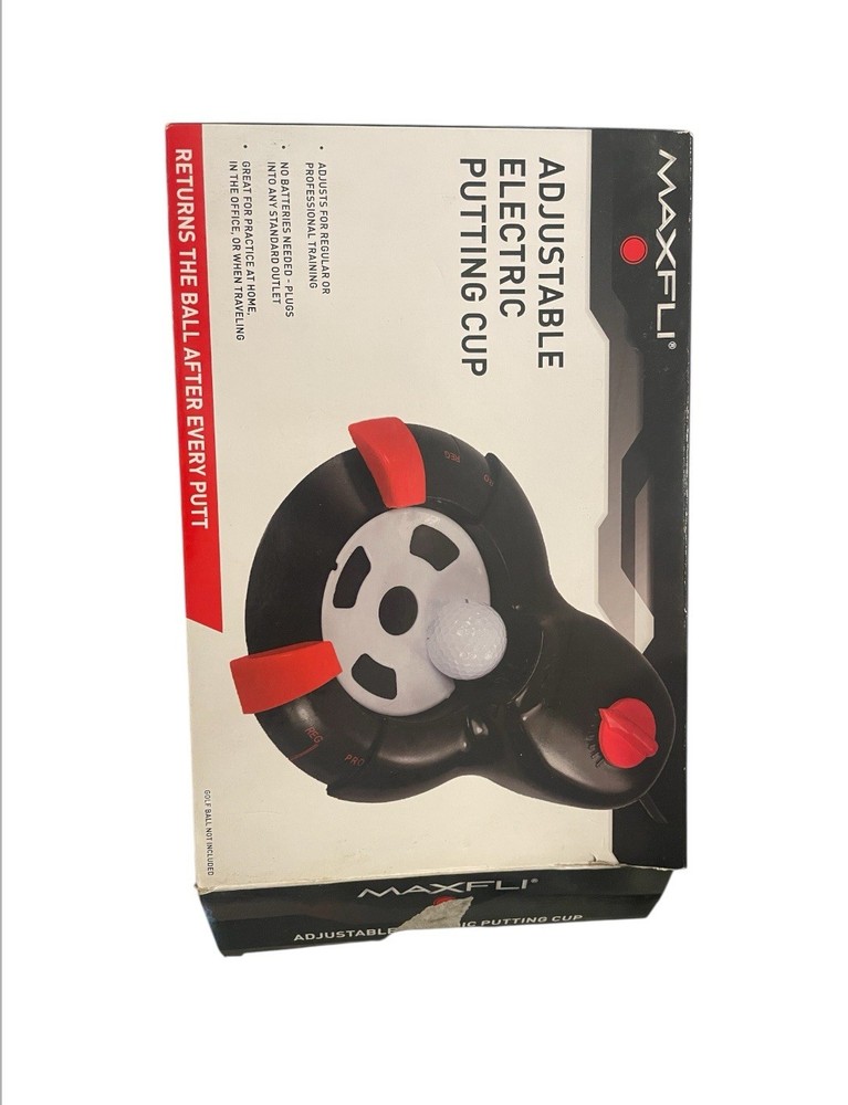 Electric Golf Putting Cup MAXFLI - Adjustable - Automatic Golf Ball Return