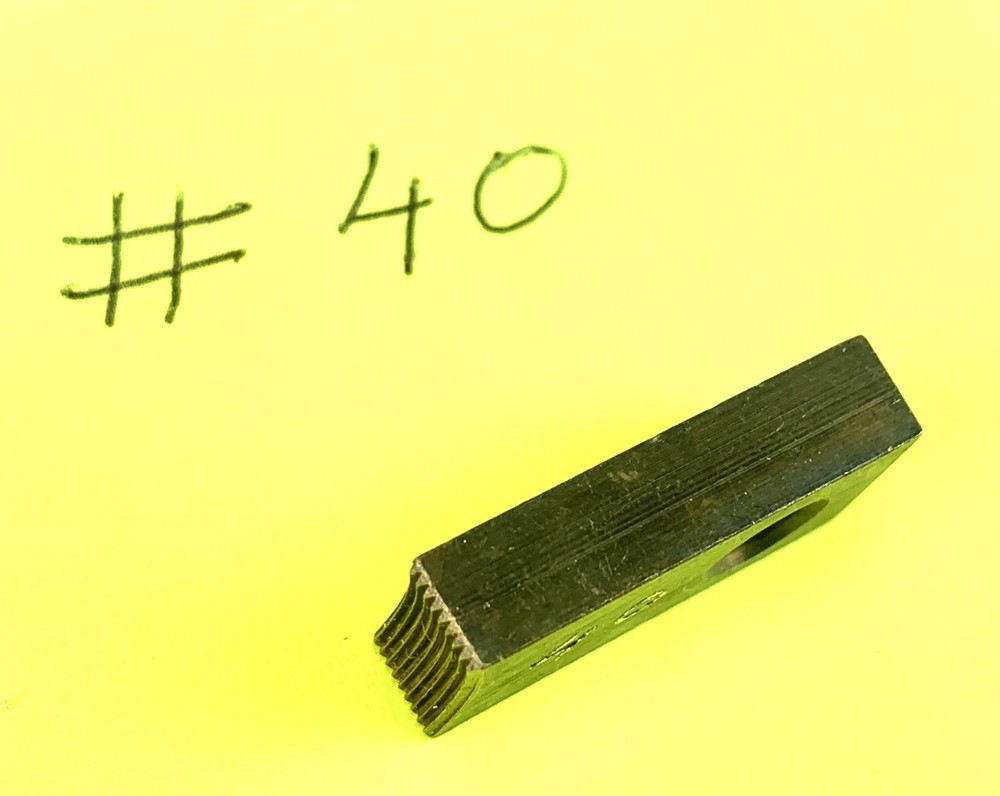 Unimat DB/SL Thread Follower Patterns For Cutting # 40