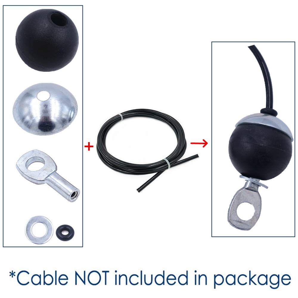Gym Machine Accessories for 5mm cable, 17pcs set (for M5 cable)