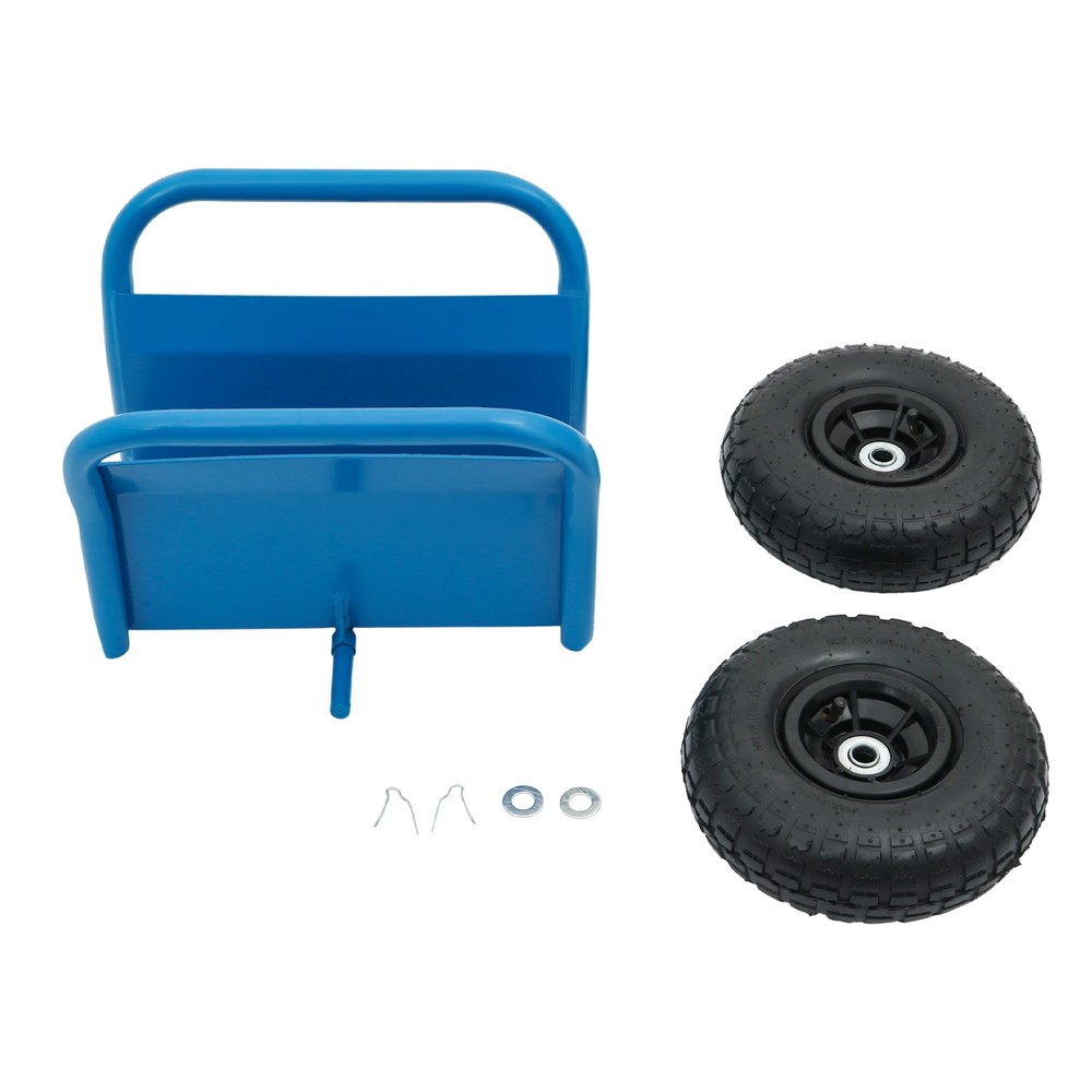Heavy Duty Panel Dolly, All-Terrain Slab Dolly 2* Wheels Panel Dolly