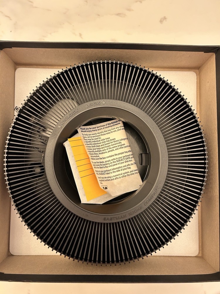 Kodak Carousel 140 Stackable Slide Tray for Slide Projector, MPN 5B4098