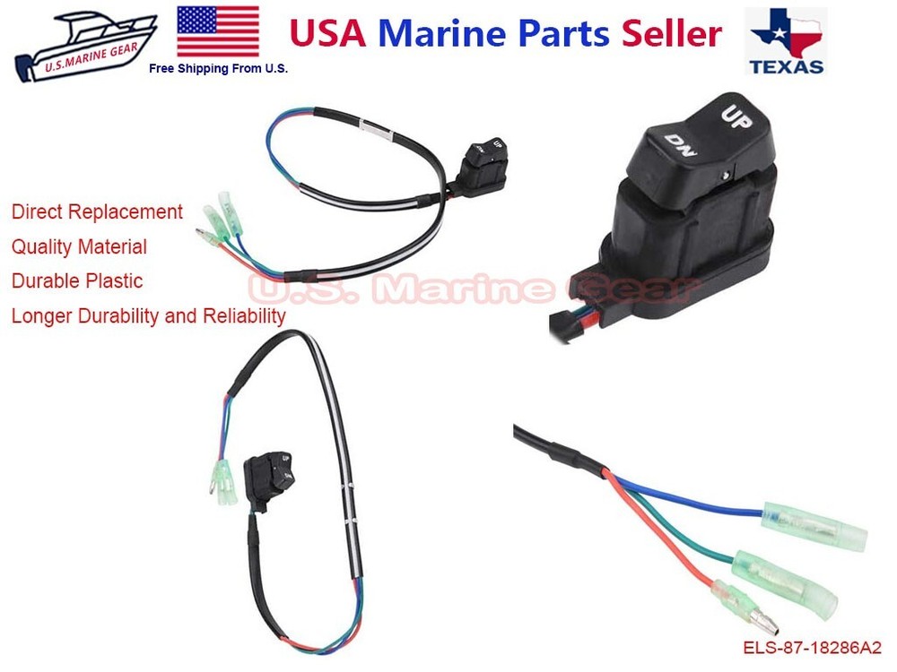 Mercury Outboard Tilt Trim Switch Assembly 18286A43