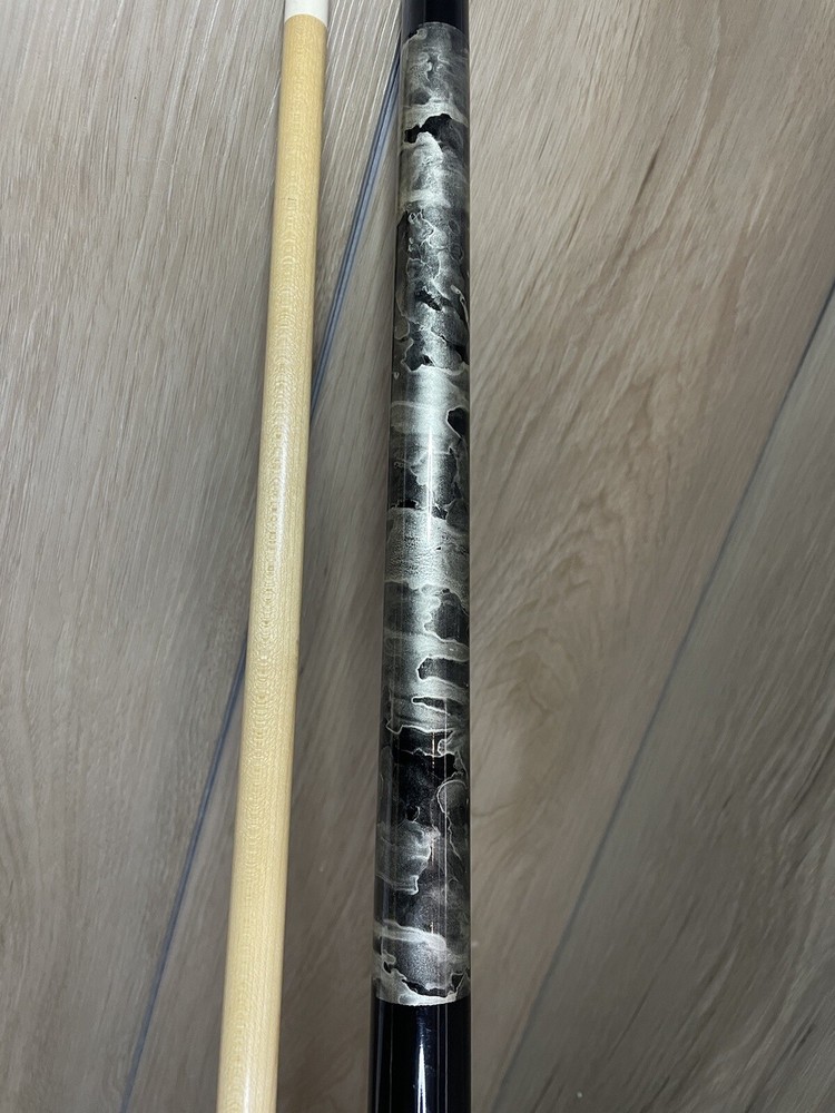 Dufferin Silver Marble Wrapless Cue 19 Oz 59”