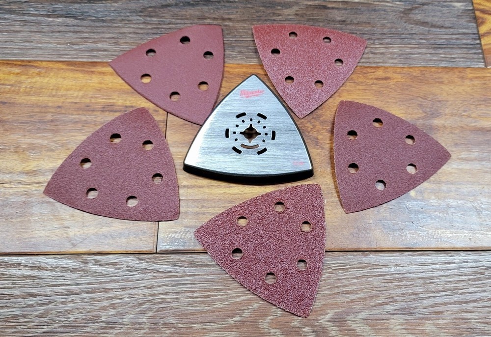 Milwaukee M18 Multi Tool Triangle Sander Attachment Accessories