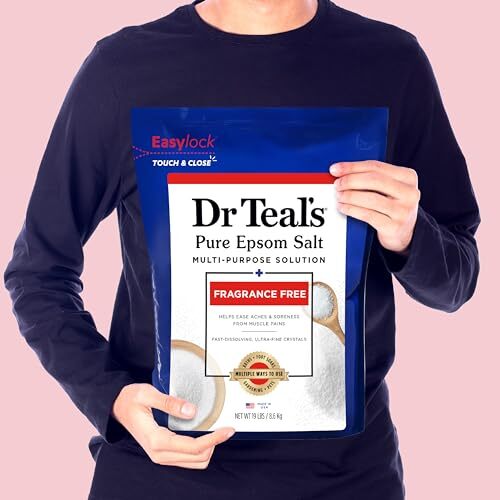 Dr Teal's Unscented Epsom Salt 19 lbs