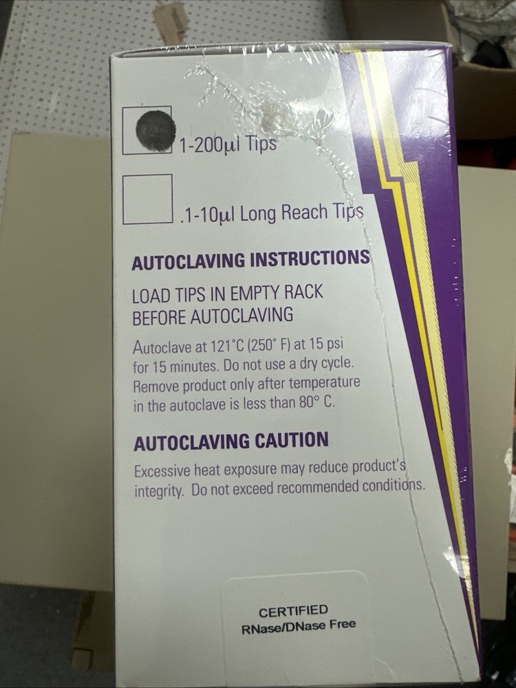 QuickRack Tip Transfer System 96 tips 200µl 1.2mL Tip System (2 Packs Sealed)