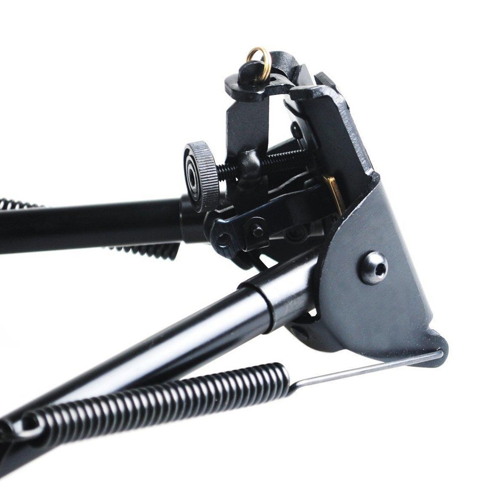 Rifle Bipod 9-13'' Adjustable W/ Sling Stud Swivel Tilt Mount Spring Return Legs