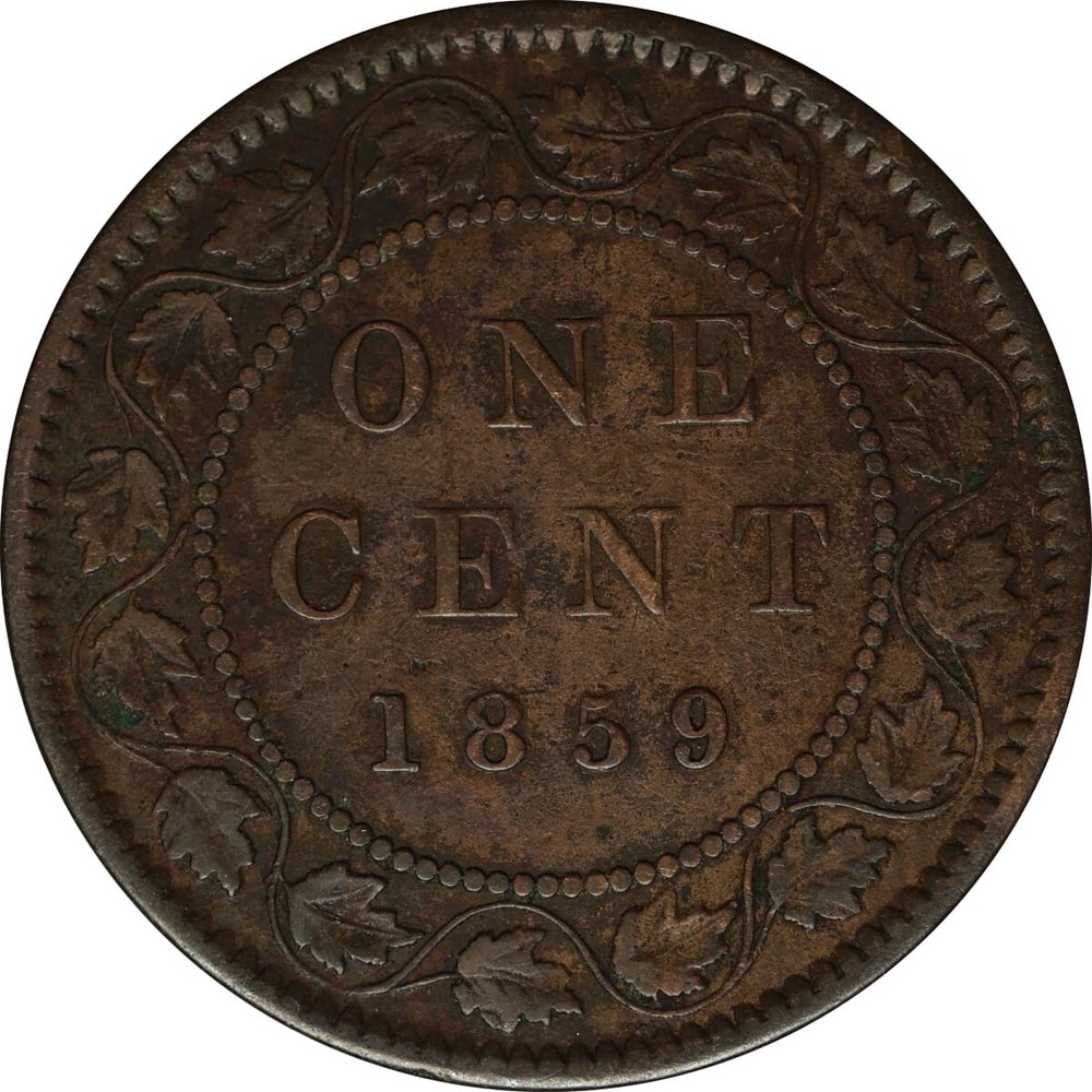Canada 1859 Large Cent Queen Victoria