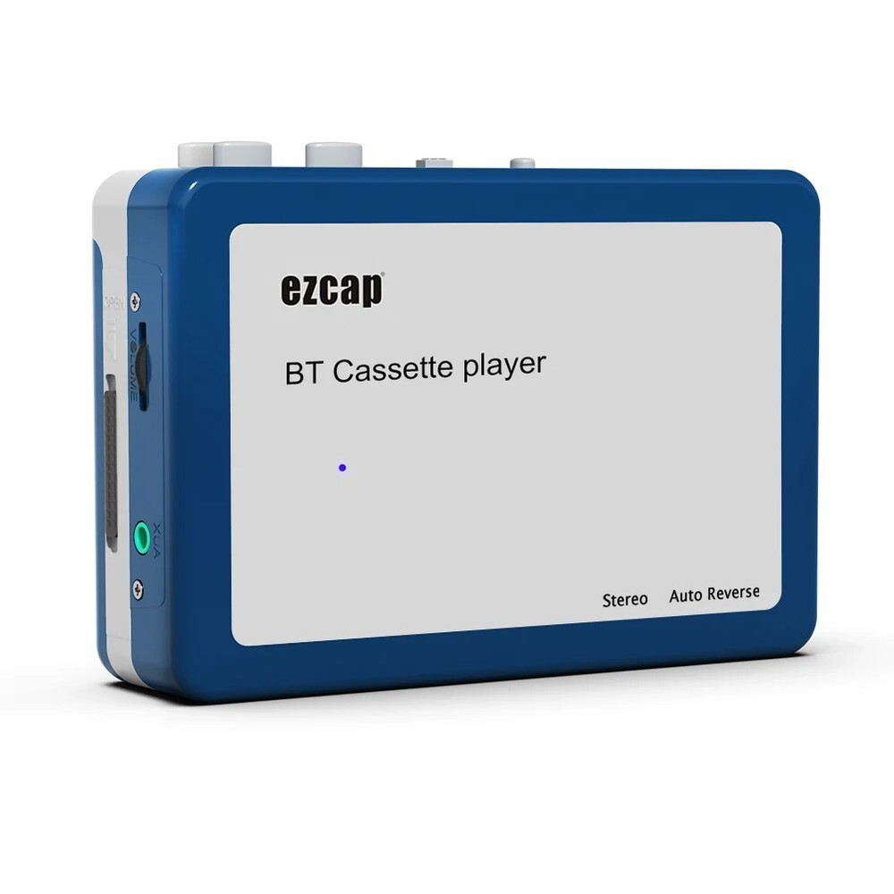 Bluetooth Cassette Player, Tape Bluetooth Output to Headphone/Speaker, Walkman