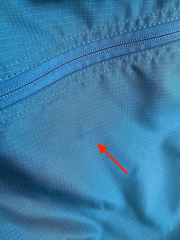 Goruck 18L Bullet Double Compartment (DC) Ripstop Robic backpack blue