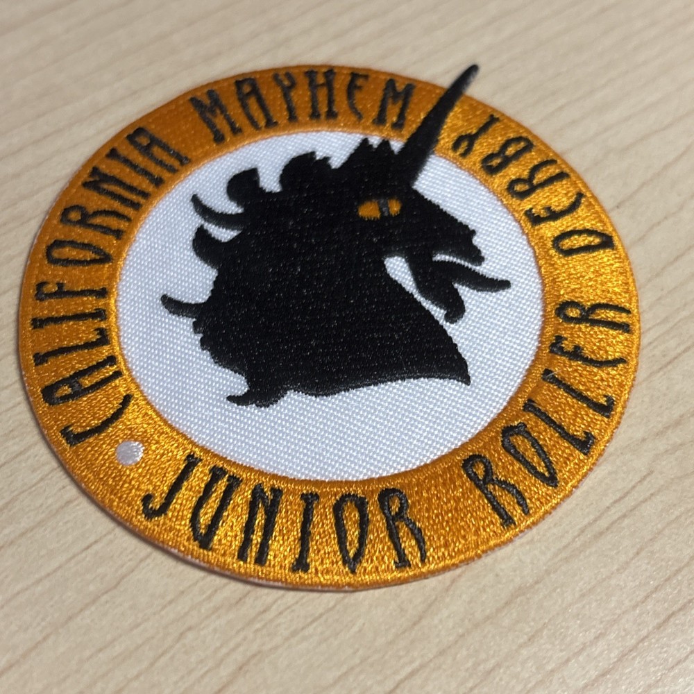 California Mayhem Junior Roller Derby Patches