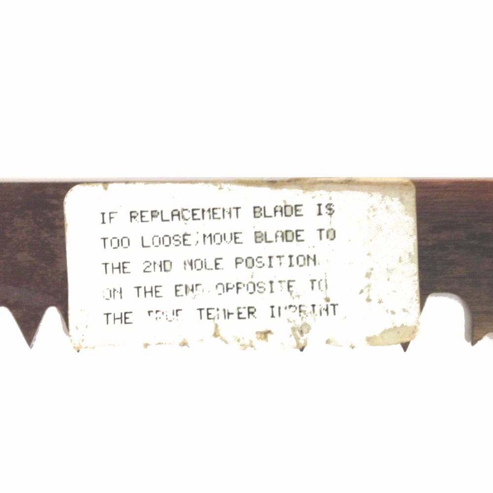 Vintage Pruning Solutions True Temper Bow Saw Replacement Blade